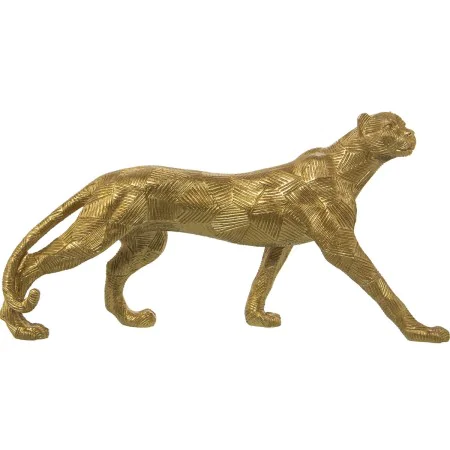 Deko-Figur Alexandra House Living Gold Kunststoff Gepard 11 x 34 x 19 cm von Alexandra House Living, Sammlerstücke - Ref: D16...