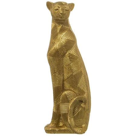 Deko-Figur Alexandra House Living Gold Acryl Kunststoff Melamine Gepard 9 x 8 x 26 cm von Alexandra House Living, Sammlerstüc...