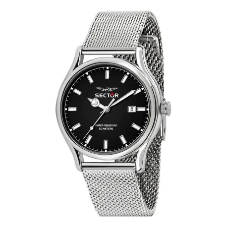 Reloj Hombre Sector R3253517023 Negro Plateado de Sector, Relojes de pulsera - Ref: S7272399, Precio: 112,64 €, Descuento: %