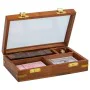 Set de jeux traditionnels Alexandra House Living Marron 12 x 5 x 15 cm 3-en-1 de Alexandra House Living, Jeux en bois - Réf :...