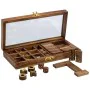 Set de jeux traditionnels Alexandra House Living Marron 13 x 4 x 28 cm 3-en-1 de Alexandra House Living, Jeux en bois - Réf :...