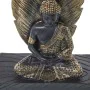 Figura Decorativa Alexandra House Living Castanho Dourado Acrílico Plástico Melamina Buda 15 x 7 x 27 cm de Alexandra House L...