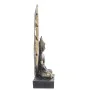 Figura Decorativa Alexandra House Living Castanho Dourado Acrílico Plástico Melamina Buda 15 x 7 x 27 cm de Alexandra House L...