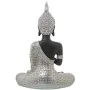 Deko-Figur Alexandra House Living Braun Silberfarben Kunststoff Buddha 12 x 20 x 27 cm von Alexandra House Living, Sammlerstü...