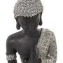 Deko-Figur Alexandra House Living Braun Silberfarben Kunststoff Buddha 12 x 20 x 27 cm von Alexandra House Living, Sammlerstü...