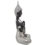 Deko-Figur Alexandra House Living Braun Silberfarben Kunststoff Buddha 12 x 20 x 27 cm von Alexandra House Living, Sammlerstü...