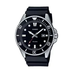 Orologio Uomo Casio MDV-107D-1A1VEF Nero Argentato (Ø 46 mm) di Casio, Orologi da polso - Rif: S7273010, Prezzo: 111,62 €, Sc...