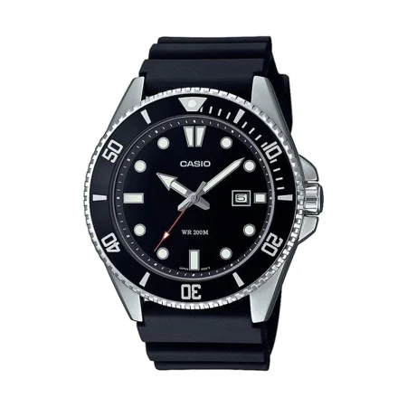 Reloj Hombre Casio MDV-107D-1A1VEF Negro Plateado (Ø 46 mm) de Casio, Relojes de pulsera - Ref: S7273010, Precio: 111,62 €, D...