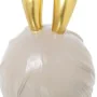 Bust Alexandra House Living Yellow Plastic Ears Chewing gum 15 x 15 x 27 cm by Alexandra House Living, Sculptures - Ref: D162...