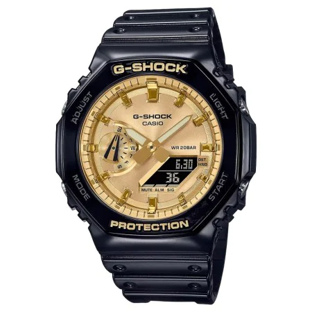 Men's Watch Casio G-Shock OAK - GOLD DIAL (Ø 45 mm) by Casio G-Shock, Wrist Watches - Ref: S7273472, Price: 138,53 €, Discoun...