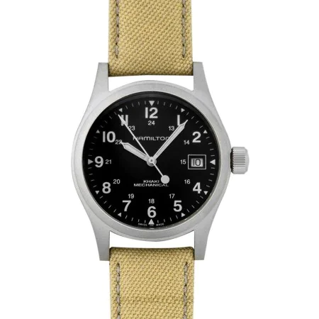 Montre Homme Hamilton KHAKI FIELD MECCANICO (Ø 38 mm) de Hamilton, Montres bracelet - Réf : S7273486, Prix : 647,04 €, Remise...