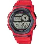 Relógio masculino Casio WORLD TIME ILLUMINATOR Vermelho (Ø 43 mm) de Casio, Relógios com braselete - Ref: S7273601, Preço: 59...