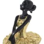 Deko-Figur Alexandra House Living Schwarz Gold Acryl Kunststoff Melamine Ballerina 12 x 11 x 27 cm von Alexandra House Living...