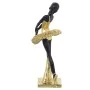 Figurine Décorative Alexandra House Living Noir Doré Acrylique Plastique Mélamine Ballerine 12 x 11 x 27 cm de Alexandra Hous...