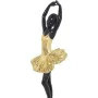 Deko-Figur Alexandra House Living Schwarz Gold Acryl Kunststoff Melamine Ballerina 10 x 9 x 30 cm von Alexandra House Living,...