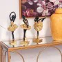 Deko-Figur Alexandra House Living Schwarz Gold Acryl Kunststoff Melamine Ballerina 10 x 9 x 30 cm von Alexandra House Living,...