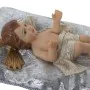 Decorative Figure Alexandra House Living Silver Plastic 12 x 15 x 23 cm Cushion Baby Jesus by Alexandra House Living, Christm...