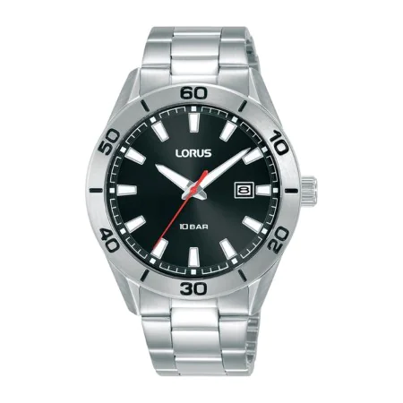 Reloj Hombre Lorus RH965PX9 Negro Plateado de Lorus, Relojes de pulsera - Ref: S7274377, Precio: 90,45 €, Descuento: %