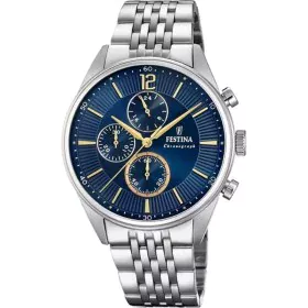 Montre Homme Festina F20285/3 Argenté de Festina, Montres bracelet - Réf : S7274721, Prix : 145,16 €, Remise : %