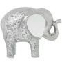 Statua Decorativa Alexandra House Living Bianco Ceramica Elefante Argentato 9 x 19 x 16 cm di Alexandra House Living, Oggetti...