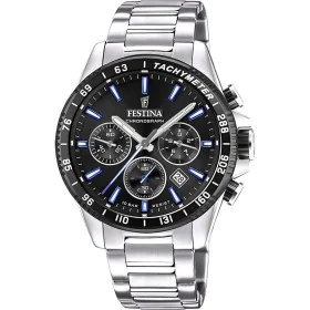 Reloj Hombre Festina F20560/5 Negro Plateado de Festina, Relojes de pulsera - Ref: S7274802, Precio: 176,19 €, Descuento: %