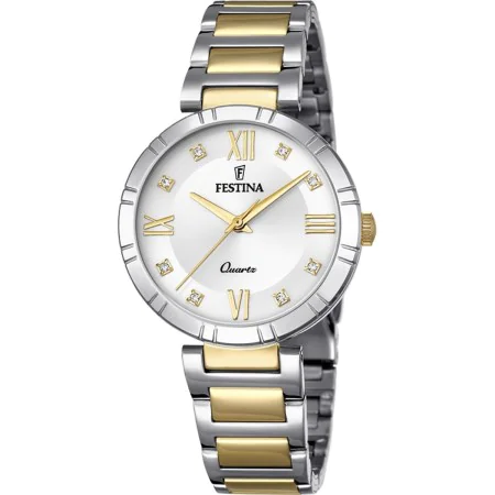 Herrenuhr Festina F16937/A Gold Silberfarben von Festina, Armbanduhren - Ref: S7274816, Preis: 131,96 €, Rabatt: %