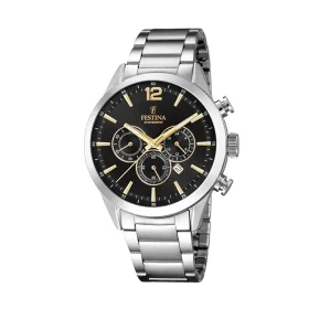 Montre Homme Festina F20343/4 Noir Argenté de Festina, Montres bracelet - Réf : S7274832, Prix : 141,28 €, Remise : %