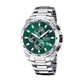 Reloj Hombre Festina F20463/3 Verde Plateado de Festina, Relojes de pulsera - Ref: S7274869, Precio: 154,14 €, Descuento: %