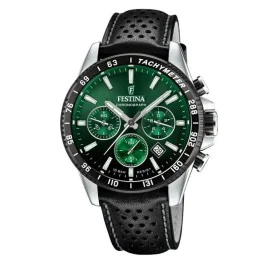 Montre Homme Festina F20561/5 Noir Vert de Festina, Montres bracelet - Réf : S7274972, Prix : 176,19 €, Remise : %