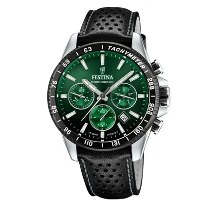 Men's Watch Festina F20561/5 Black Green by Festina, Wrist Watches - Ref: S7274972, Price: 176,19 €, Discount: %