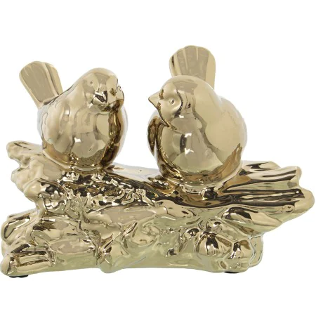 Decorative Figure Alexandra House Living Golden Ceramic Bird by Alexandra House Living, Collectables - Ref: D1623266, Price: ...