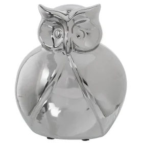 Decorative Figure Alexandra House Living Silver Ceramic Owl by Alexandra House Living, Collectables - Ref: D1623267, Price: 1...