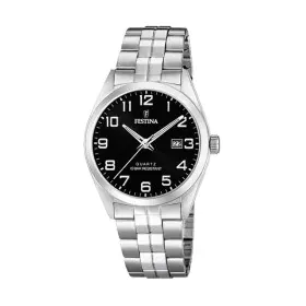 Men's Watch Festina F20437/4 Black Silver (Ø 40 mm) by Festina, Wrist Watches - Ref: S7275019, Price: 101,71 €, Discount: %