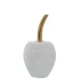 Figura Decorativa Alexandra House Living Blanco Dorado Cerámica Cerezas 10 x 20 cm de Alexandra House Living, Coleccionables ...