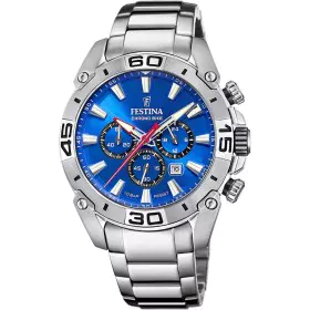 Relógio masculino Festina F20543/2 Cinzento Prateado de Festina, Relógios com braselete - Ref: S7275135, Preço: 199,07 €, Des...