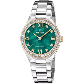 Men's Watch Festina F20658/3 Green Silver by Festina, Wrist Watches - Ref: S7275147, Price: 185,87 €, Discount: %