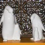 Decorative Figure Alexandra House Living White Ceramic Penguin 18 x 18 x 31 cm by Alexandra House Living, Collectables - Ref:...