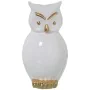 Figurine Décorative Alexandra House Living Blanc Doré Céramique Hibou 20 x 20 x 33 cm de Alexandra House Living, Pièces de co...