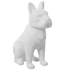 Deko-Figur Alexandra House Living Weiß aus Keramik Hund 14 x 25 x 34 cm von Alexandra House Living, Sammlerstücke - Ref: D162...