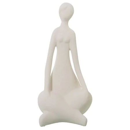 Decorative Figure Alexandra House Living Beige Ceramic Lady 22 x 19 x 43 cm by Alexandra House Living, Collectables - Ref: D1...