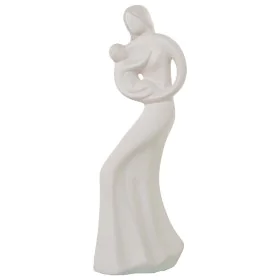 Figura Decorativa Alexandra House Living Bege Cerâmica Mulher Bebé 15 x 15 x 47 cm de Alexandra House Living, Colecionáveis -...