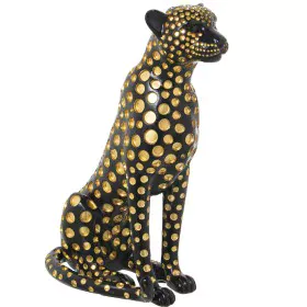 Statua Decorativa Alexandra House Living Nero Dorato Plastica Leopardo 33 x 39 x 45 cm di Alexandra House Living, Oggetti da ...