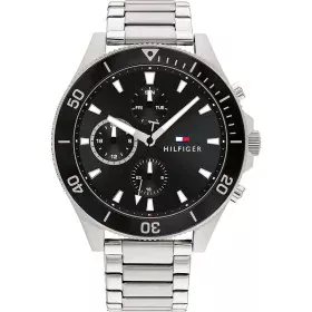 Reloj Hombre Tommy Hilfiger 1674788 Negro Plateado de Tommy Hilfiger, Relojes de pulsera - Ref: S7276386, Precio: 197,45 €, D...