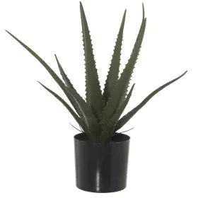 Decorative Plant Alexandra House Living Plastic Aloe Vera 11 x 11 x 39 cm by Alexandra House Living, Artificial Plants - Ref:...