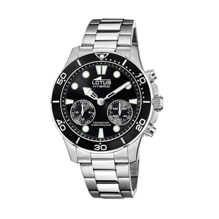 Men's Watch Lotus 18800/2 Black Silver by Lotus, Wrist Watches - Ref: S7276743, Price: 281,47 €, Discount: %