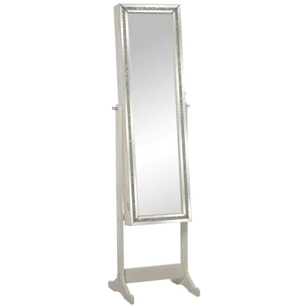 Free standing mirror Alexandra House Living White 46 x 36 x 158 cm Rectangular by Alexandra House Living, Floor Mirrors - Ref...