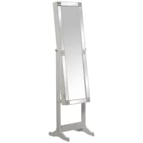 Free standing mirror Alexandra House Living White 46 x 36 x 158 cm Rectangular by Alexandra House Living, Floor Mirrors - Ref...