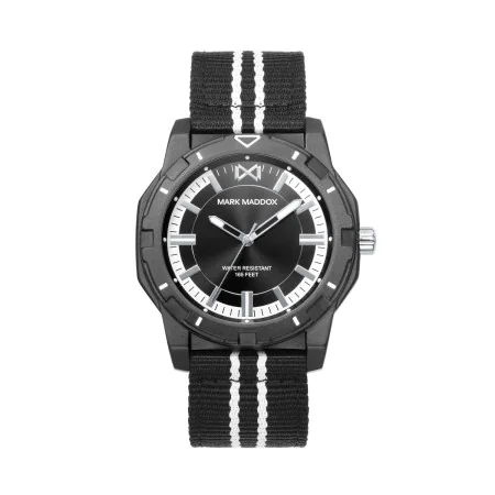 Orologio Uomo Mark Maddox HC0126-57 Nero (Ø 43 mm) di Mark Maddox, Orologi da polso - Rif: S7277977, Prezzo: 79,44 €, Sconto: %