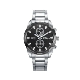 Relógio masculino Mark Maddox HM0132-57 Preto Prateado (Ø 43 mm) de Mark Maddox, Relógios com braselete - Ref: S7277988, Preç...