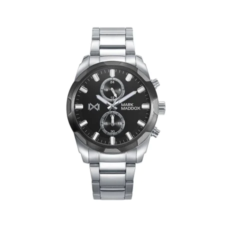 Montre Homme Mark Maddox HM0132-57 Noir Argenté (Ø 43 mm) de Mark Maddox, Montres bracelet - Réf : S7277988, Prix : 92,72 €, ...